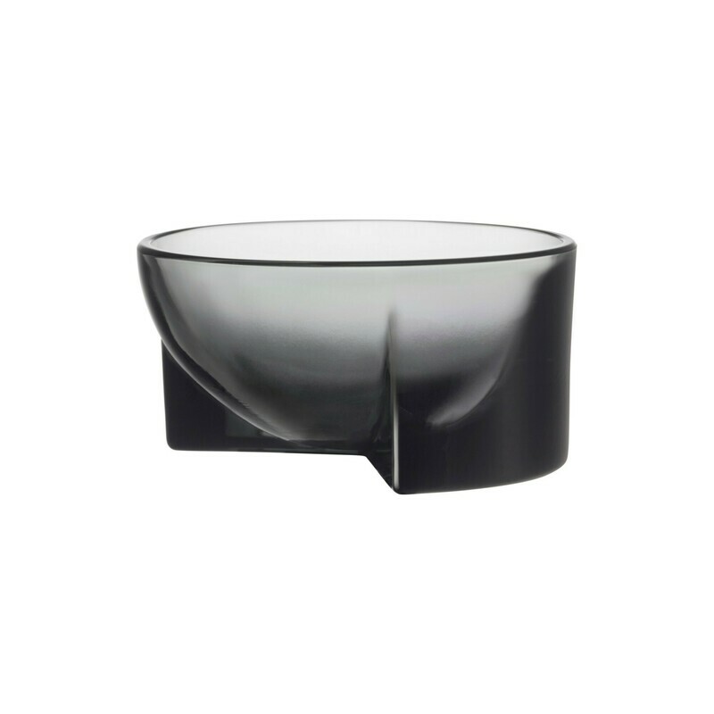 iittala Kuru interior bowl 5"x4"x2.25", Colour: Grey