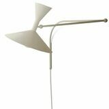 Nemo Lampe De Marseille Wall Lamp, Colour: White Wash