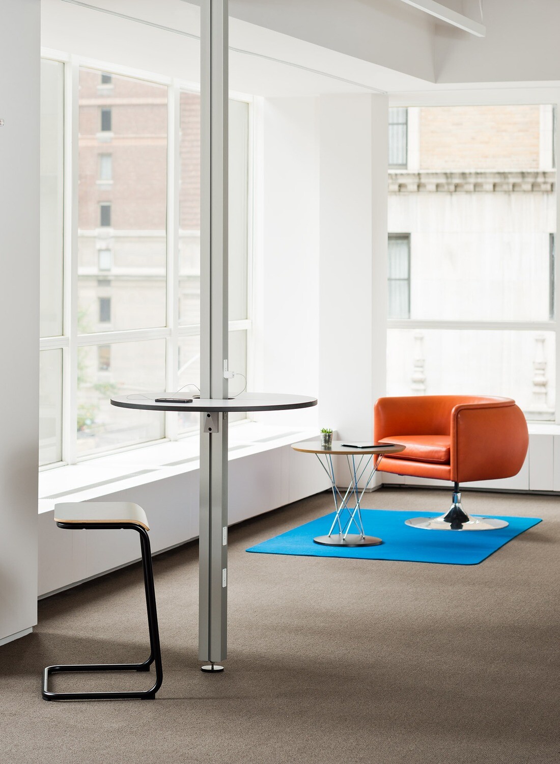 Knoll Cyclone Side Table