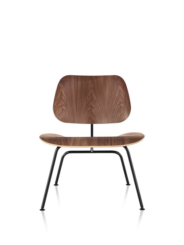 Herman Miller® Eames® Molded  Plywood Lounge Chair Metal Base