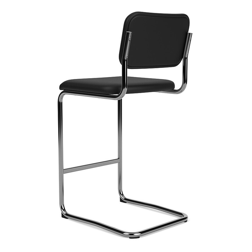 Knoll Cesca Stool Upholstered Seat and Back