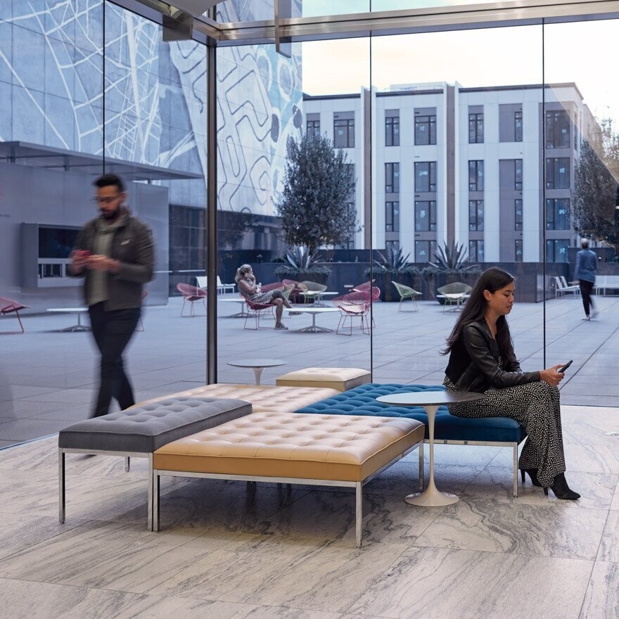 Knoll Florence Knoll Relaxed Bench