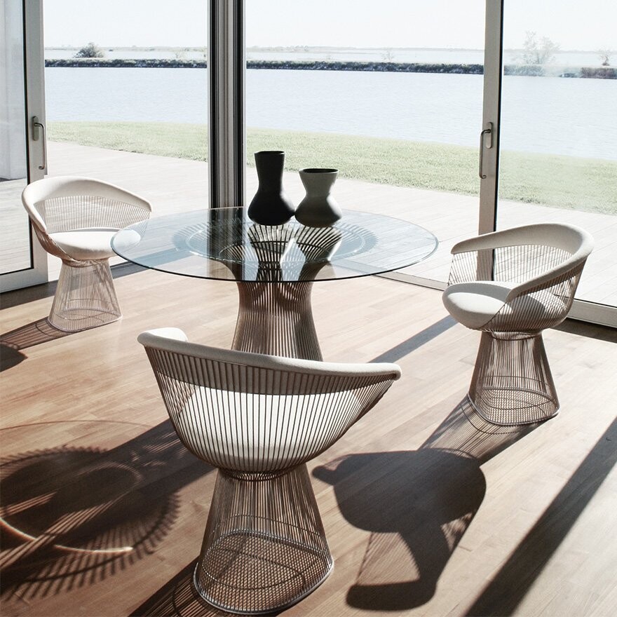 Knoll Platner Dining Table 54&quot;