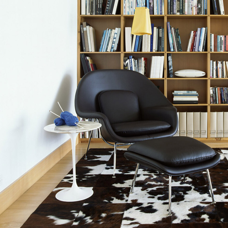 Knoll Womb Ottoman