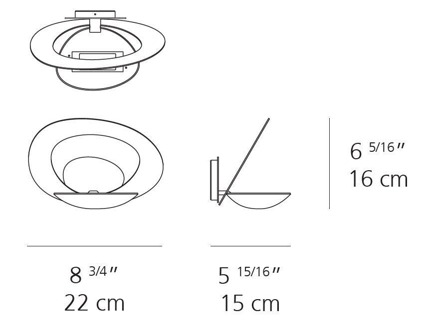 Artemide Pirce Micro Wall Lamp
