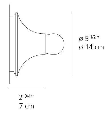 Artemide Teti Wall / Ceiling Lamp