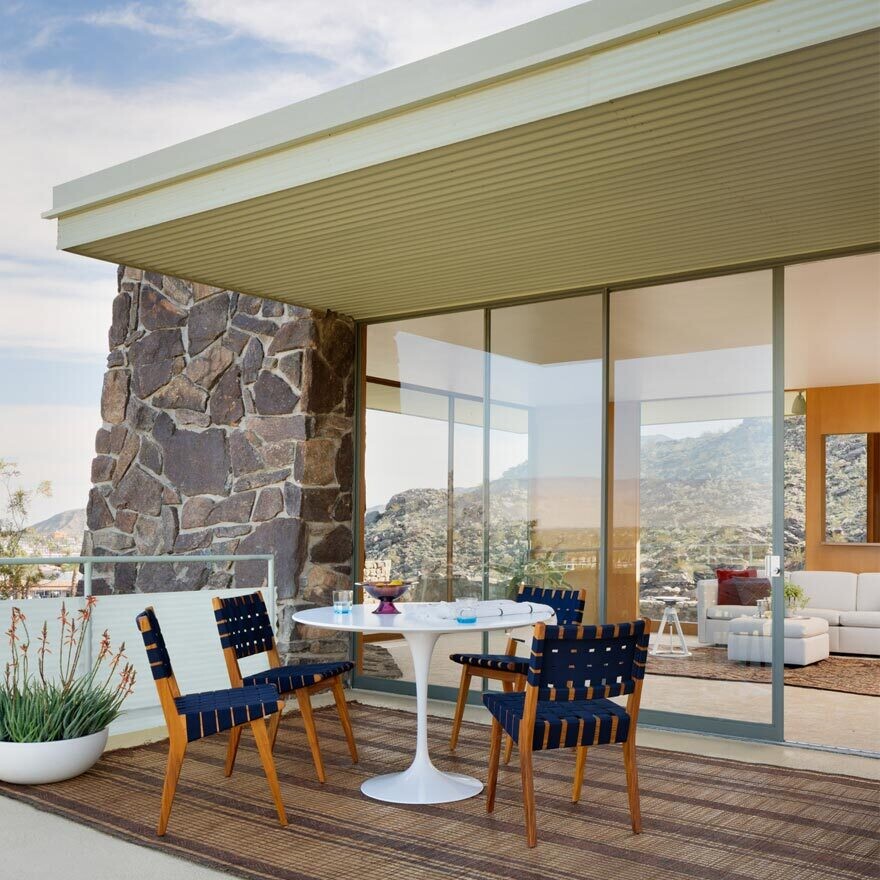 Knoll Risom Outdoor Side Chair