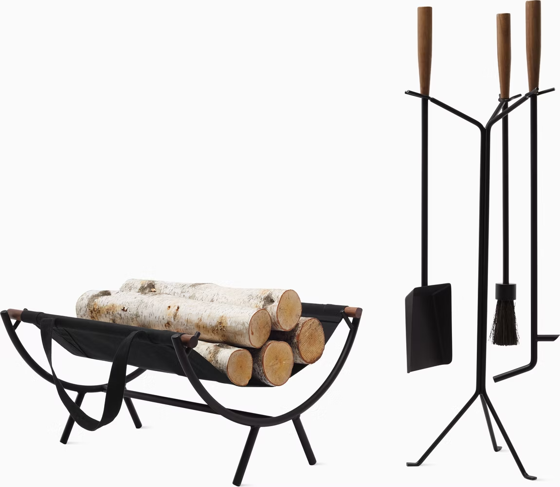 Herman Miller Nelson Fireplace Caddy