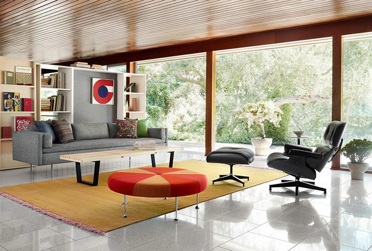 Herman Miller Girard Colour Wheel Ottoman