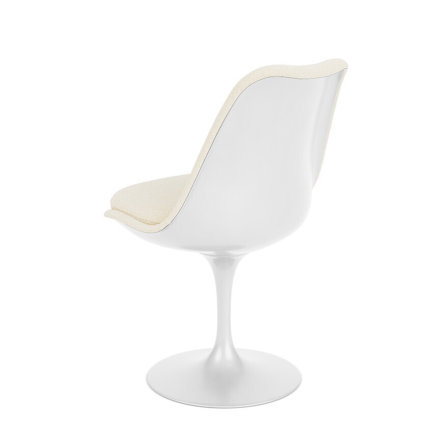 Knoll Tulip Chair Armless with Upholstered Back