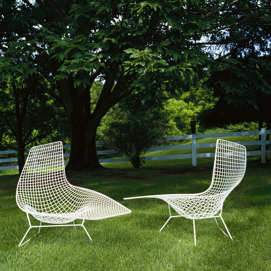 Knoll Bertoia Asymmetric Chaise