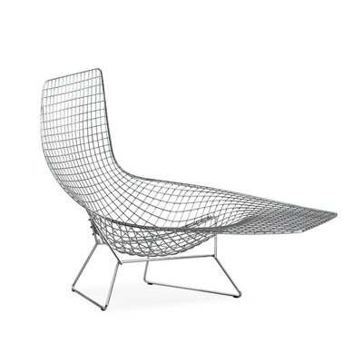 Knoll Bertoia Asymmetric Chaise, Chair Type: Non-Upholstered