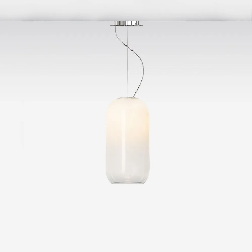 Artemide Gople Suspension Lamp, Color: White