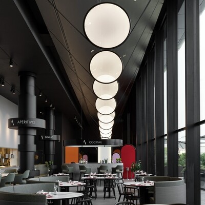 Artemide Discovery Vertical Suspension Lamp