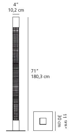 Artemide Mimesi Floor Lamp