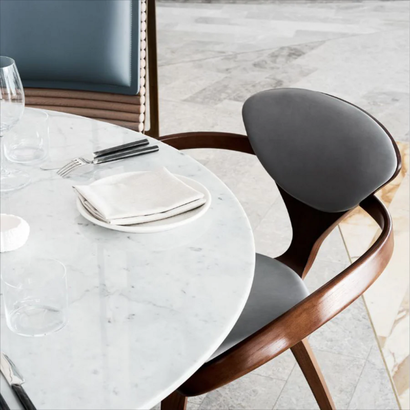 Cherner Armchair - with seat and back pads