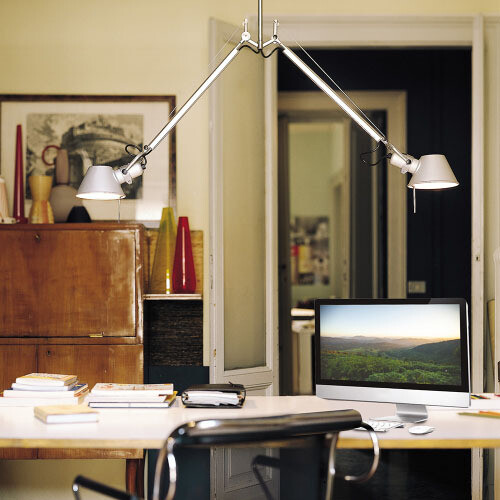 Artemide Tolomeo Double Suspension Lamp