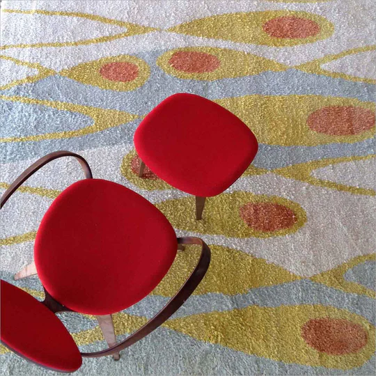 Cherner Lounge Armchair – with seat and back pads