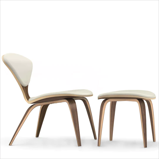 Cherner Lounge Side Chair – with seat and back pads