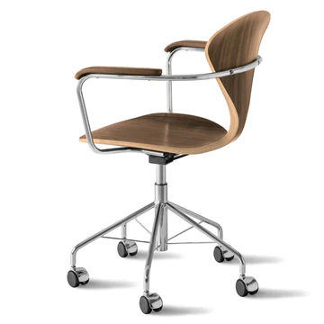 Cherner Swivel Base Armchair