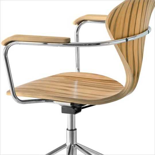 Cherner Swivel Base Armchair
