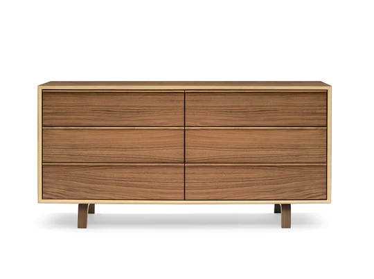 Cherner Six Drawer Dresser