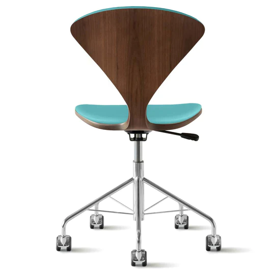 Cherner Swivel Base Chair – with seat and back pads