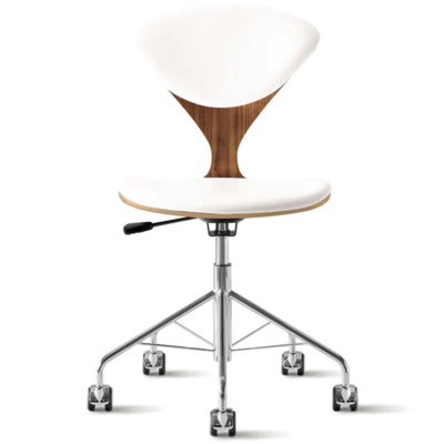 Cherner Swivel Base Chair – with seat and back pads