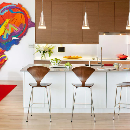 Cherner Metal Base Stool