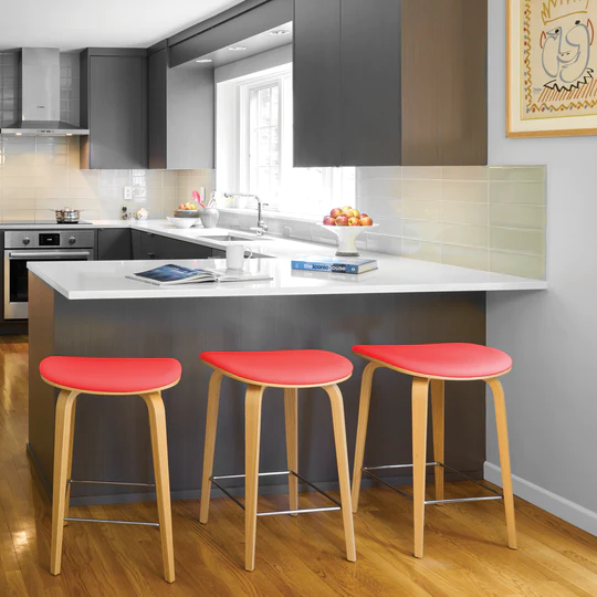 Cherner Under Counter Stool – with seat pad