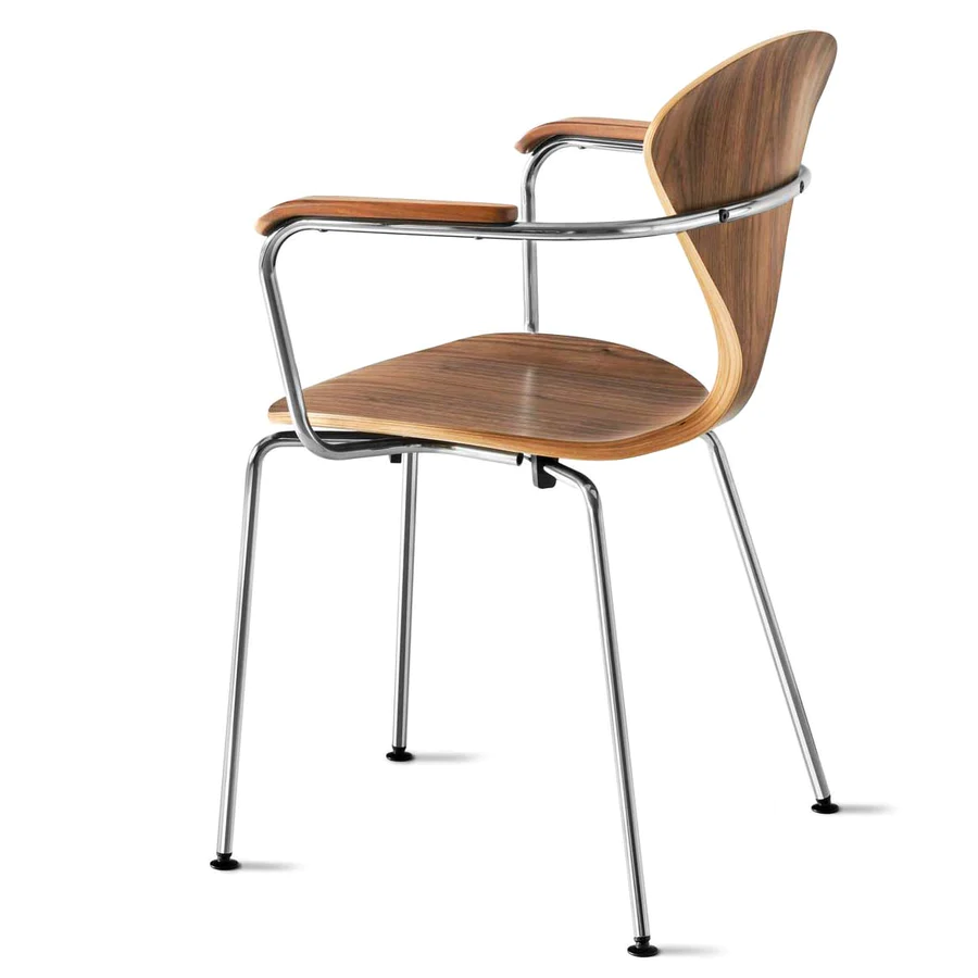 Cherner Metal Base Armchair