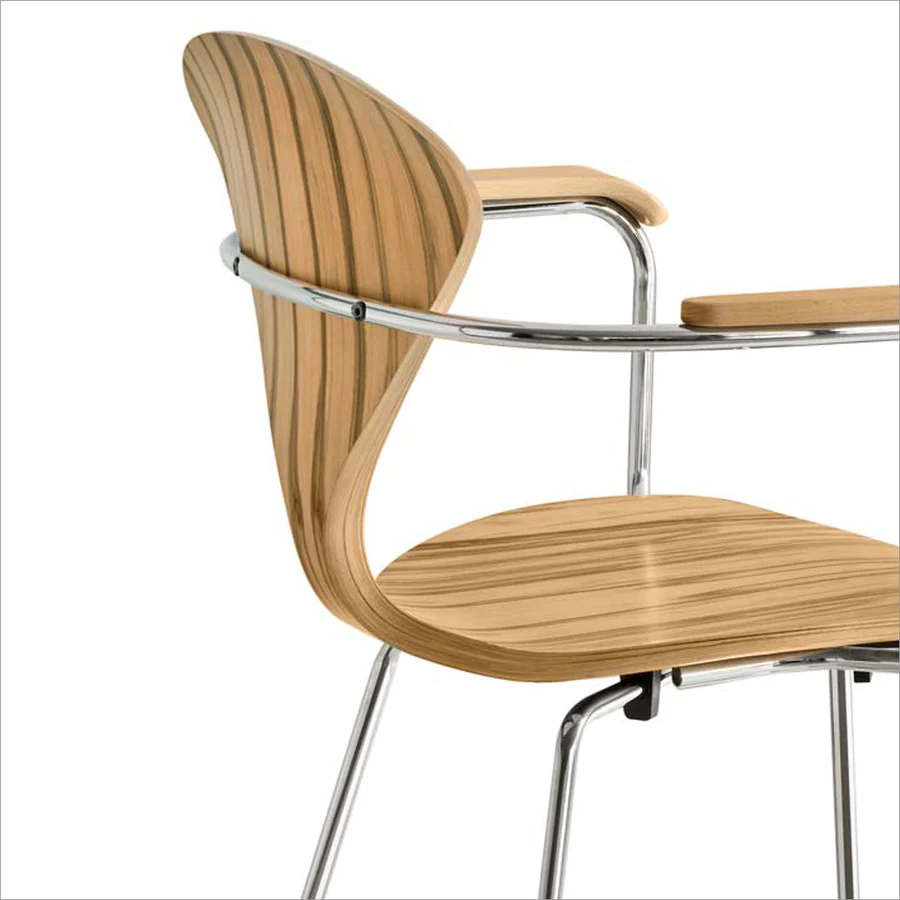 Cherner Metal Base Armchair