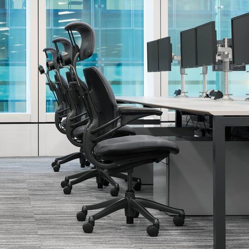 Freedom task 2025 chair with headrest