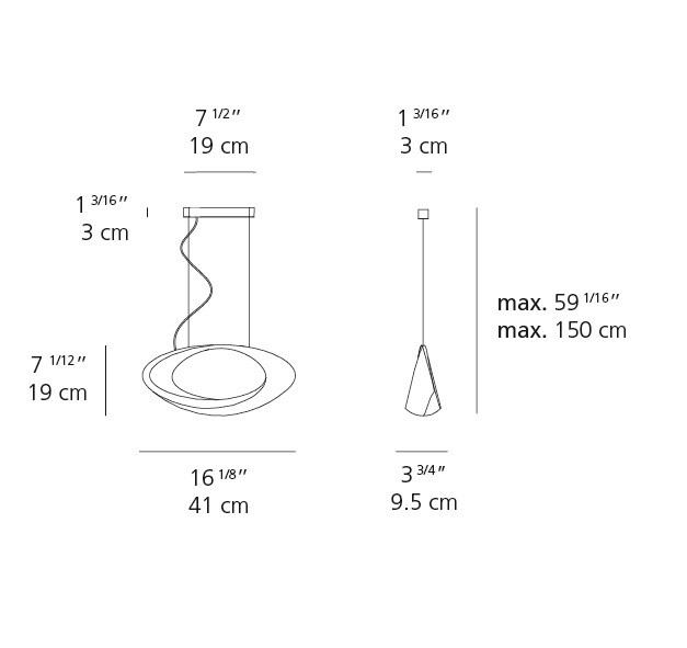 Artemide Cabildo Suspension Lamp