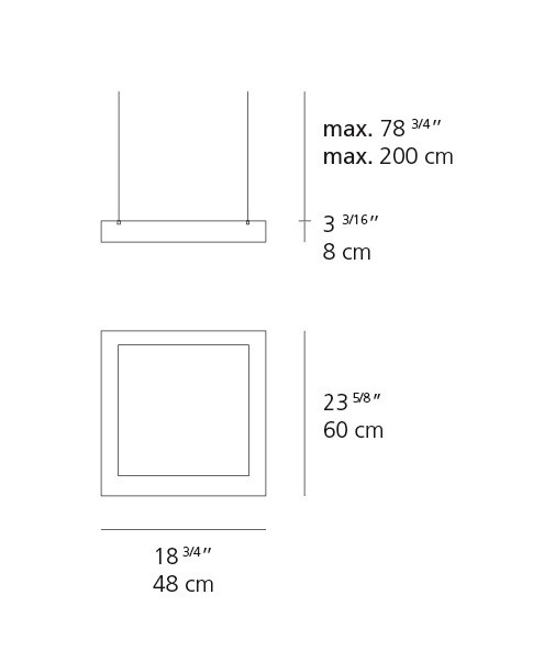 Artemide Altrove 600 Suspension Lamp