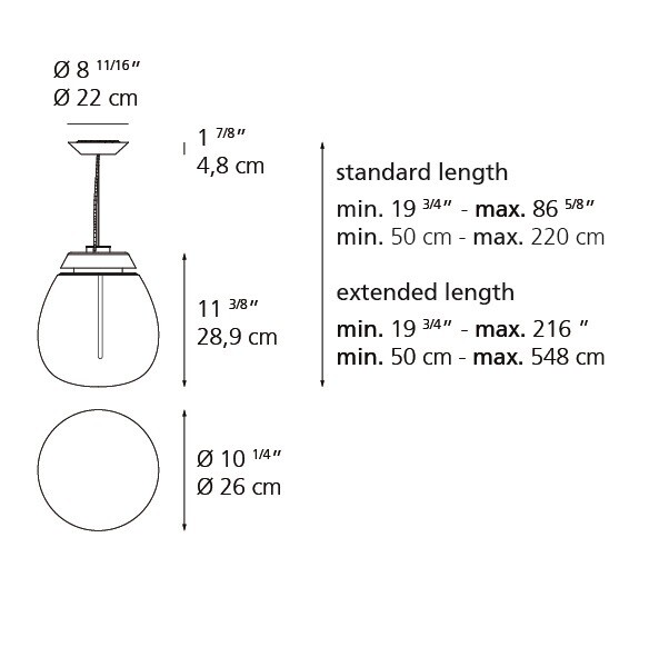 Artemide Empatia Suspension Lamp
