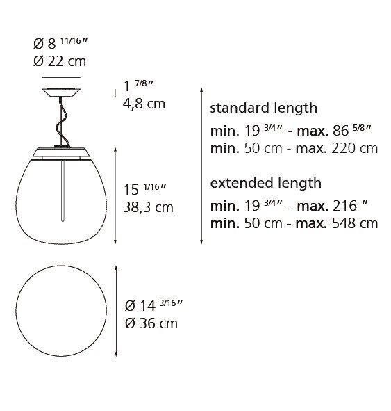 Artemide Empatia Suspension Lamp