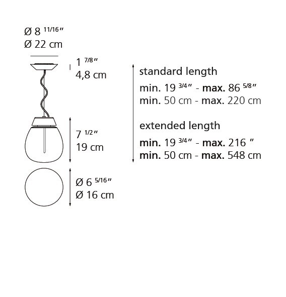 Artemide Empatia Suspension Lamp