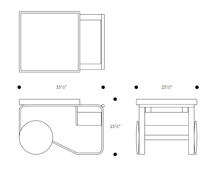 Artek Tea Trolley 900