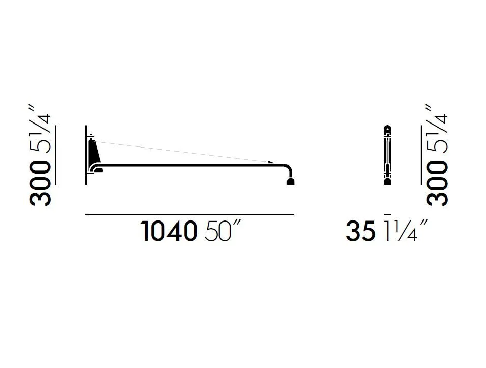 Vitra Petite Potence Wall Lamp