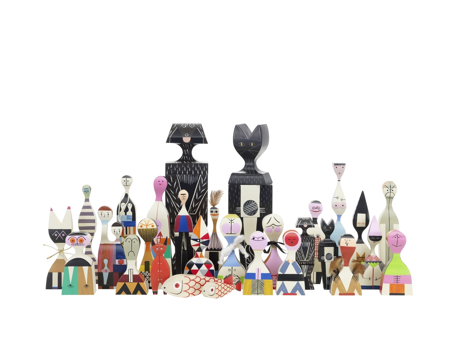 Vitra Alexander Girard Wooden Dolls