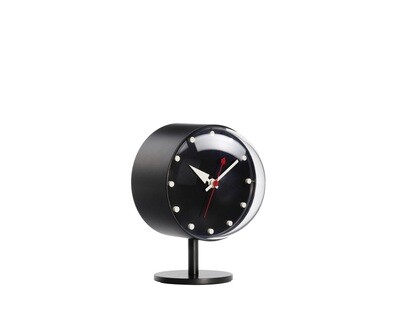 Vitra Night Clock, Colour: Night Clock brass, black, acrylic glass