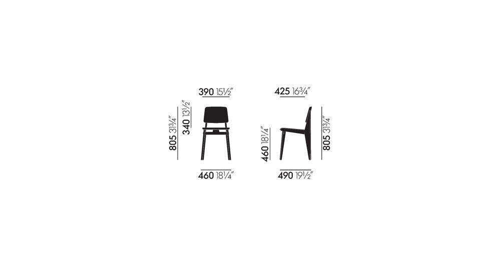 Vitra Chaise Tout Bois