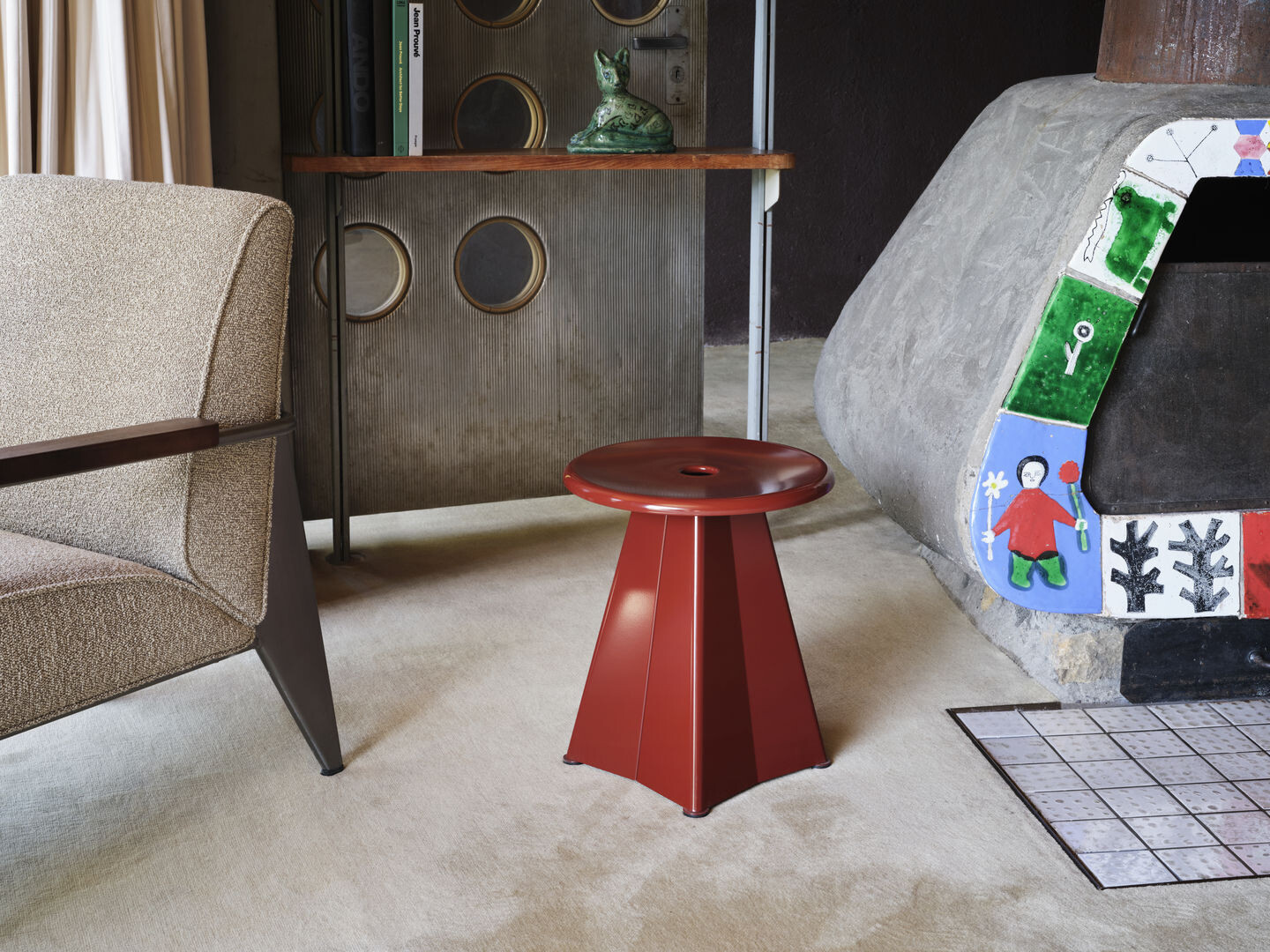 Vitra Tabouret Métallique