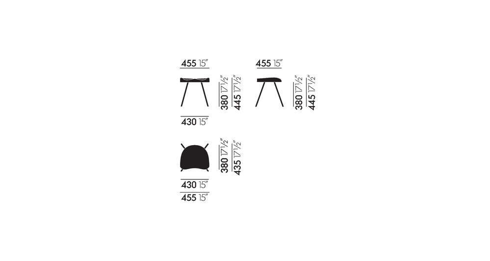 Vitra Tabouret N° 307
