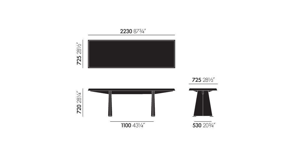 Vitra Trapèze Table