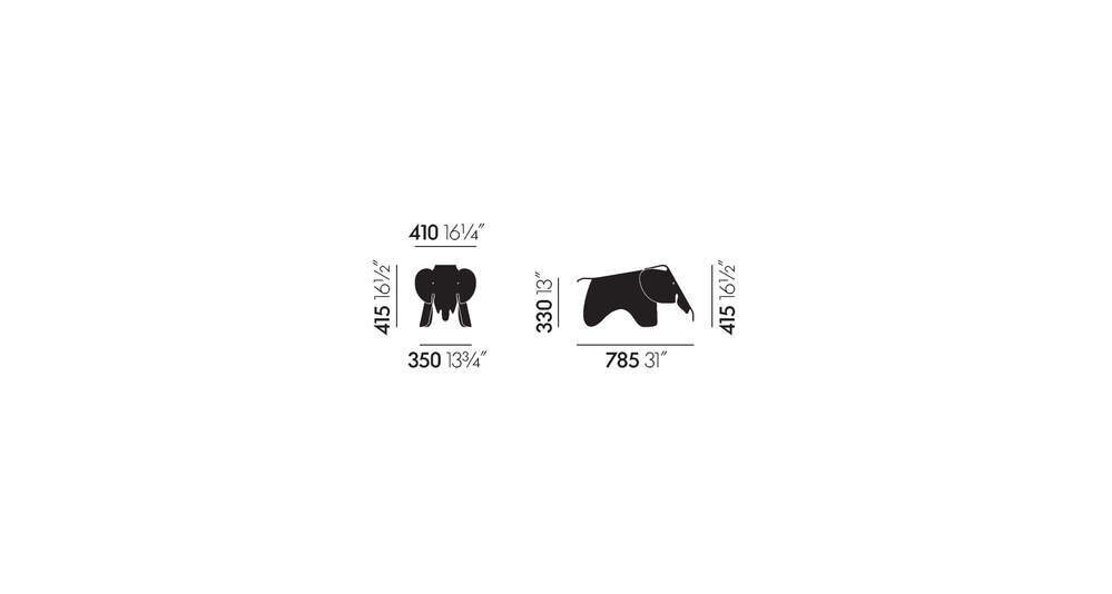 Vitra Eames Elephant (Plywood)