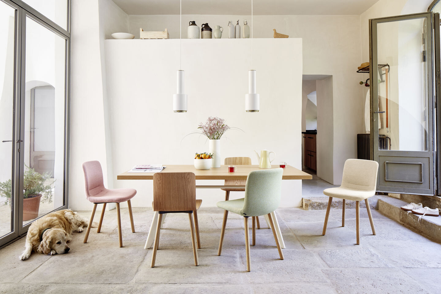 Vitra HAL Soft Wood Chair