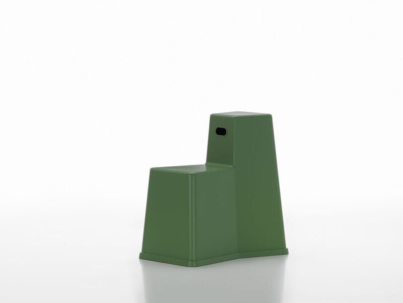 Vitra Stool-Tool, Finish: Industrial Green