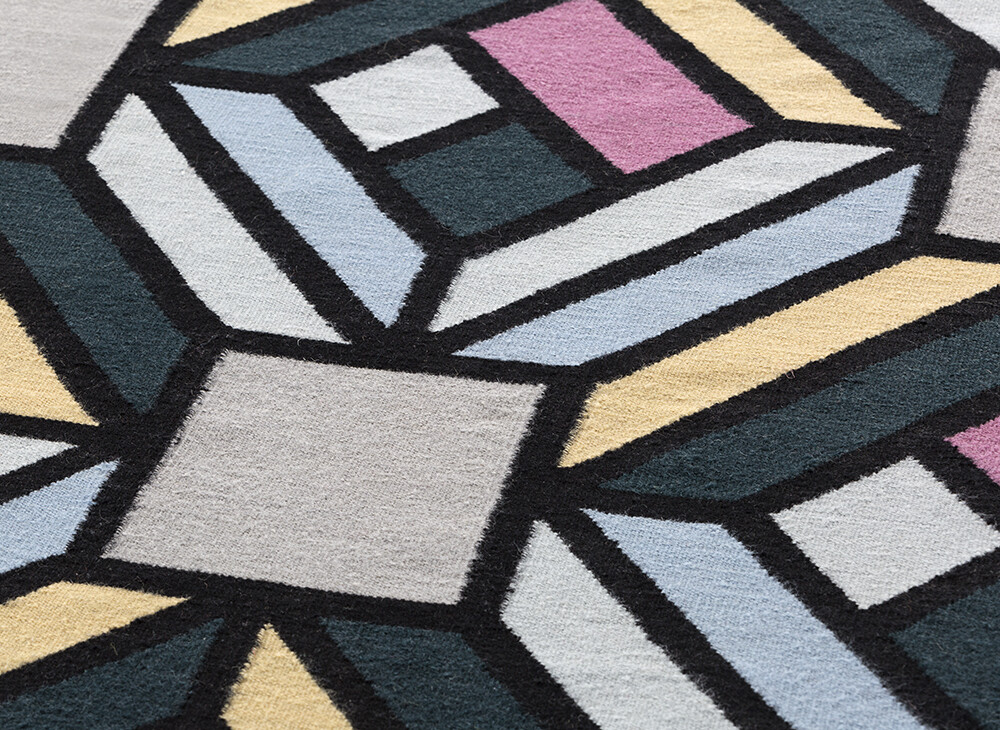 GAN Parquet Tetragon Rug